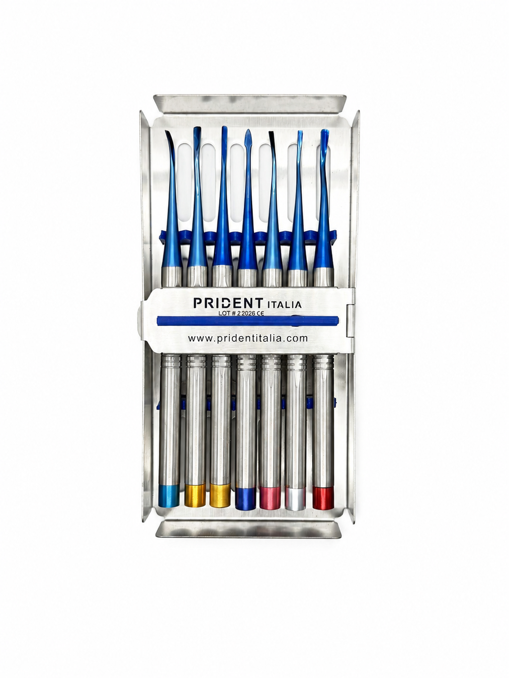 Mini Root Elevators Kit Midelux Stainless Steel with Box – 7 Pcs Surgical Instrument Set