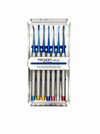 Mini Root Elevators Kit Midelux Stainless Steel with Box – 7 Pcs Surgical Instrument Set