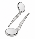 Mouth Mirror n.5 Rhodium Double Sided