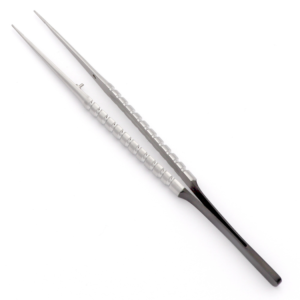 Micro Tissue Plier Str. Plain 18cm