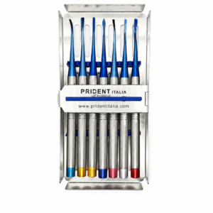 Mini Root Elevators Kit Midelux Stainless Steel with Box – 7 Pcs Surgical Instrument Set