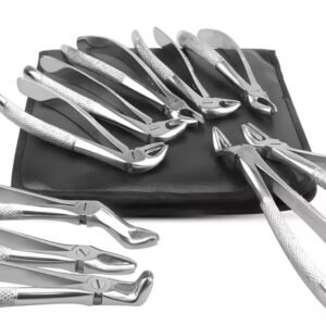 Dental Extraction Forceps Kit for Adults Tooth Forceps set of 10